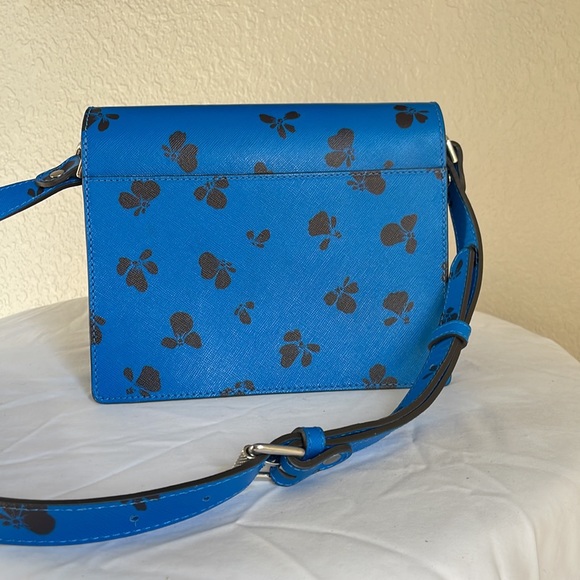 GANNI Accordion Cross Body Bag, Marina - Picture 4 of 15